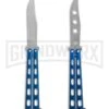 Bear & Son 114BL & 114BLTR Blue Butterfly Knife 2-Pack 2 Bear & Son 114BL & 114BLTR Blue Butterfly Knife 2-Pack -Best Knifes Shop Bear and Son 2 Pack Butterfly Special Blue BHQ 88811 er large