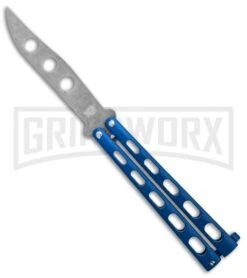 Bear & Son 114BL & 114BLTR Blue Butterfly Knife 2-Pack -Best Knifes Shop Bear and Son 2 Pack Butterfly Special Blue BHQ 88811 er trainer large