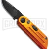 Bear Ops Bold Action XIV Orange Stainless Steel Automatic Knife - Black Plain 2 Bear Ops Bold Action XIV Orange Stainless Steel Automatic Knife - Black Plain -Best Knifes Shop Bear and Son Auto Bold Action XIV Orange BHQ 153936 jr large