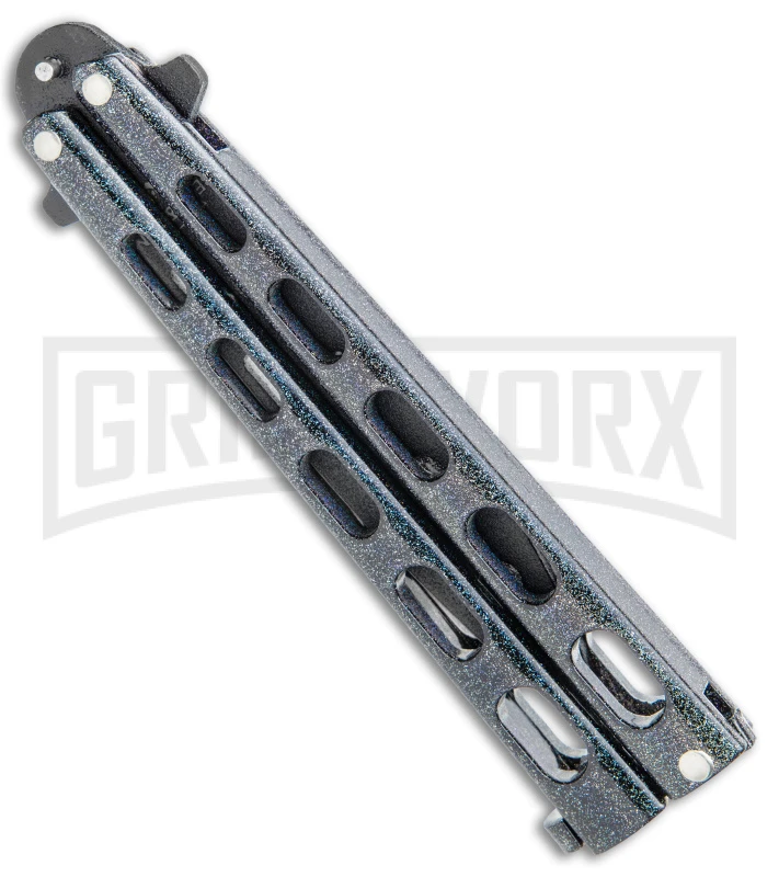 Bear & Son 115 Galaxy Butterfly Knife - Black Dull 4 Bear & Son 115 Galaxy Butterfly Knife - Black Dull - Image 2