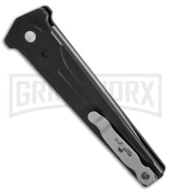 Bear Ops Black Bold Action III Automatic Knife - Bead Blast Plain -Best Knifes Shop Bear ops Bold action 3 bb BHQ 51648 jr side large