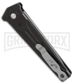 Bear Ops Black Bold Action III Small Automatic Knife - Bead Blast Plain 7 Bear Ops Black Bold Action III Small Automatic Knife - Bead Blast Plain -Best Knifes Shop Bear ops bold action 3 small bb BHQ 52097 jr side large