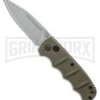 Boker Kalashnikov OD Green Automatic Knife - SW Plain -Best Knifes Shop Boker Kalashnikov Automatic Knife OD Green 3.25 XHP Satin BHQ 92085 LS large