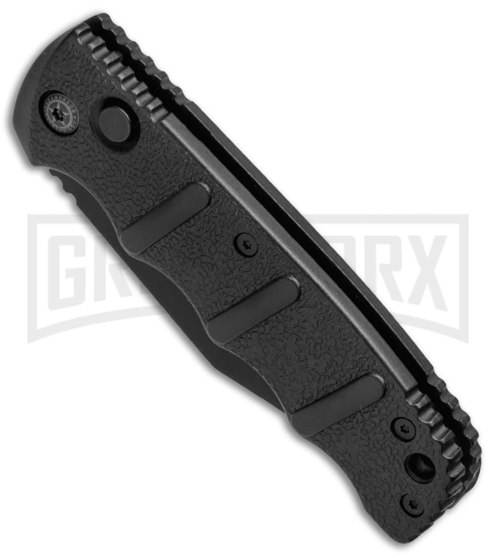 Boker Kalashnikov Black Bowie Automatic Knife - D2 Black Plain 4 Boker Kalashnikov Black Bowie Automatic Knife - D2 Black Plain - Image 2