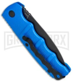 Boker Kalashnikov Blue Automatic Knife - Dagger Smokewash Plain 12 Boker Kalashnikov Blue Automatic Knife - Dagger Smokewash Plain -Best Knifes Shop Boker Kalashnikov Dagger Auto Blue Black 01KALS32N BHQ 75530 jr side 2 large