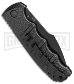 Boker Kalashnikov Automatic Knife - Harpoon Black Plain -Best Knifes Shop Boker Kalashnikov Harpoon Auto Black Black KALS53NSOI BHQ 95957 jr side large