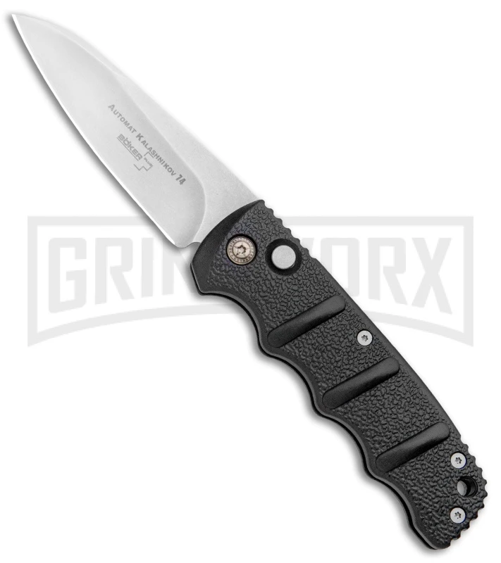 Boker Kalashnikov Automatic Knife - Sheepsfoot Stonewash Plain 3 Boker Kalashnikov Automatic Knife - Sheepsfoot Stonewash Plain