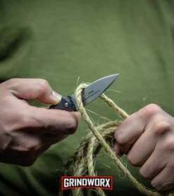 Boker Desert Warrior Mini Kalashnikov OD Green Automatic Knife - Copper Plain -Best Knifes Shop Boker Mini Kalashnikov Automatic Knife Black Bead Blast 01KALS73 BHQ 10758 kp lifestyle web large 4