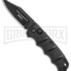 Boker Mini Kalashnikov Black Bowie Automatic Knife - Black Plain 1 Boker Mini Kalashnikov Black Bowie Automatic Knife - Black Plain -Best Knifes Shop Boker Mini Kalashnikov Bowie Auto Black BHQ 96965 jr large