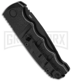 Boker Mini Kalashnikov Black Automatic Knife - Tanto Black Plain 8 Boker Mini Kalashnikov Black Automatic Knife - Tanto Black Plain -Best Knifes Shop Boker Mini Kalashnikov Tanto Automatic Knife Black 2in Black BHQ 132752 td side large