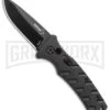 Boker Mini Strike Automatic Knife Black - Drop Point Black Plain -Best Knifes Shop Boker Mini Strike Auto Black Black 01BO436NSOI BHQ 99629 jr large