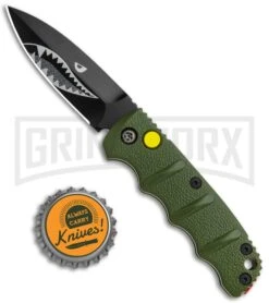 Boker Mini Kalashnikov Warhawk Automatic Knife Green - D2 Black Plain 9 Boker Mini Kalashnikov Warhawk Automatic Knife Green - D2 Black Plain -Best Knifes Shop Boker Mini Warhawk Kalashnikov Auto Dagger Green Black BHQ 113923 jr bottlecap large