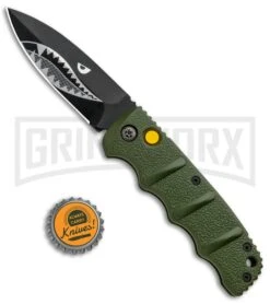 Boker Kalashnikov Warhawk Automatic Knife - D2 Dagger Black Plain -Best Knifes Shop Boker Warhawk Kalashnikov Dagger Auto Black 01KALS41NSOI BHQ 92862 jr bottlecap large