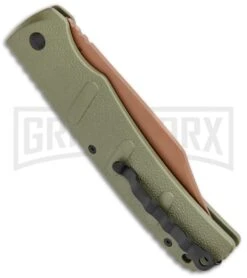 Boker XXL Kalashnikov Automatic Knife - Desert Warrior Bowie -Best Knifes Shop Boker XXL Kalashnikov Bowie Desert Warrior Auto BHQ 99624 jr side large