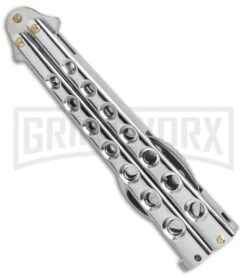 Caliber Gourmet Silver Spoon Butterfly Trainer -Best Knifes Shop Caliber Gourmet Silver spoon Butterfly trainer BP 19520 er side large