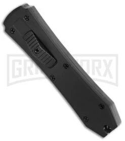 Coffin Blaster Tactical Black DA/OTF Automatic Knife -Rainbow Plain -Best Knifes Shop Coffin Blaster Tactical Black DA OTF Auto Rainbow Plain GX 35364 jr spine large
