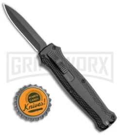 Coffin Blaster 2.0 Tactical Black Textured DA/OTF Automatic Knife - Black Plain 9 Coffin Blaster 2.0 Tactical Black Textured DA/OTF Automatic Knife - Black Plain -Best Knifes Shop Coffin Blaster Tactical Black Textured DA OTF Auto Black GX 34910 jr bottlecap large