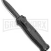 Coffin Blaster 2.0 Tactical Black Textured DA/OTF Automatic Knife - Black Plain -Best Knifes Shop Coffin Blaster Tactical Black Textured DA OTF Auto Black GX 34910 jr large