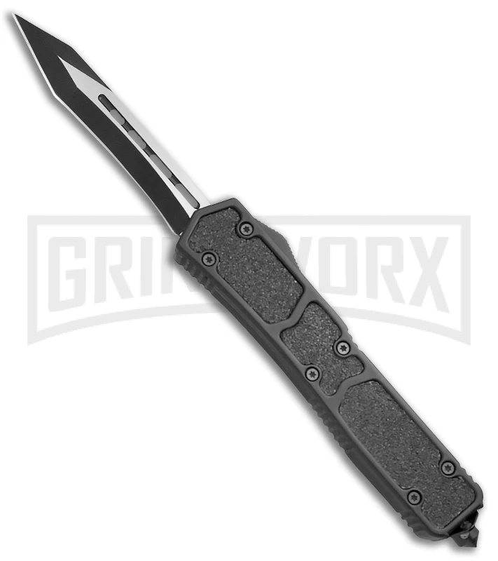 Delta Force D/A OTF Automatic Knife - Black/Satin Tanto Plain 3 Delta Force D/A OTF Automatic Knife - Black/Satin Tanto Plain