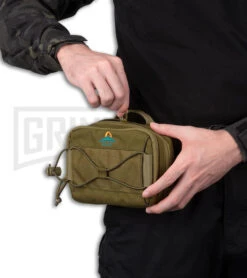 Olight Obag EDCM EDC Tactical Bag - Tan -Best Knifes Shop EDCM Obag EDC Tactical Bag Nylon 500D Cordura BHQ 160953 td size large