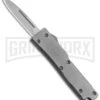 Firecracker Mini Gray HL D/A OTF Automatic Knife - Bead Blast Plain -Best Knifes Shop FIrecracker Mini Gray DA OTF Auto BB 2706 1PK GX 35324 LS large