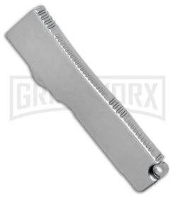 Firecracker Mini Gray D/A OTF Automatic Knife Tanto Blade Grey HL -Best Knifes Shop Firecracker Mini Gray DA OTF Auto TT GX 34978 jr side large