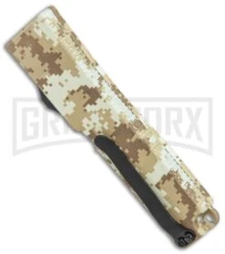Firecracker Mini Tan Digi Camo D/A OTF Automatic Knife - Black Dagger 8 Firecracker Mini Tan Digi Camo D/A OTF Automatic Knife - Black Dagger -Best Knifes Shop Firecracker Mini Tan Digi Camo DA OTF Auto Black Dagger GX 37873 jr side large