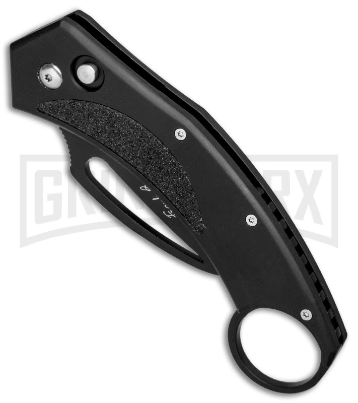 Frank B Autohawk Black Automatic Knife - Karambit Black Plain 4 Frank B Autohawk Black Automatic Knife - Karambit Black Plain - Image 2