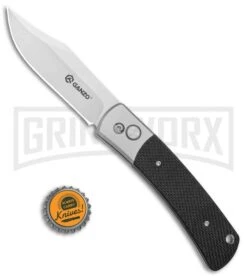 Ganzo Knives G747-2-WD2 Black G-10 Automatic Knife - Clip Point Stonewash 9 Ganzo Knives G747-2-WD2 Black G-10 Automatic Knife - Clip Point Stonewash -Best Knifes Shop Ganzo Knives Black G 10 Auto CP SW G747 2 BK BP 25409 jr bottlecap large
