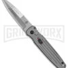Gerber Covert Gray Automatic Knife - Stonewash Plain -Best Knifes Shop Gerber Auto Covert Tactical Gray SW BHQ 67393 er large