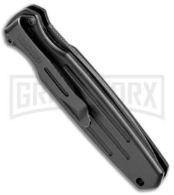 Gerber Mini Covert Black Automatic Knife - Black Plain 8 Gerber Mini Covert Black Automatic Knife - Black Plain -Best Knifes Shop Gerber Auto Mini Covert Black Black 30 001394 BHQ 67402 jr side large