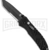Gerber Propel Downrange Black Spring Assist Knife - Tanto Black Serr -Best Knifes Shop Gerber SA Propel Downrange Black Black Serr 30 000845N BHQ 126233 jr large