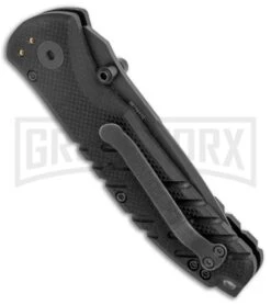 Gerber Propel Downrange Black Spring Assist Knife - Tanto Black Serr -Best Knifes Shop Gerber SA Propel Downrange Black Black Serr 30 000845N BHQ 126233 jr side large