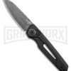 Kershaw Launch 11 Black Aluminum Automatic Knife - Damascus Plain -Best Knifes Shop Kershaw Auto Launch 11 Black Aluminum Damascus BHQ 175624 jr large