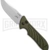 Kershaw Emerson Launch 5 OD Green Automatic Knife - Stonewash Plain -Best Knifes Shop Kershaw Emerson Launch 5 green sw BHQ 75947 er large