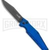 Kershaw Launch 7 Galyean Blue Automatic Knife - Black Plain -Best Knifes Shop Kershaw Galyean Launch 7 Blue Black 7900BLUBLK BHQ 99039 jr large