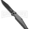 Kershaw Launch 7 Galyean Gray Automatic Knife - Black Plain 1 Kershaw Launch 7 Galyean Gray Automatic Knife - Black Plain -Best Knifes Shop Kershaw Galyean Launch 7 Gray Black 7900GRYBLK BHQ 52153 jr large