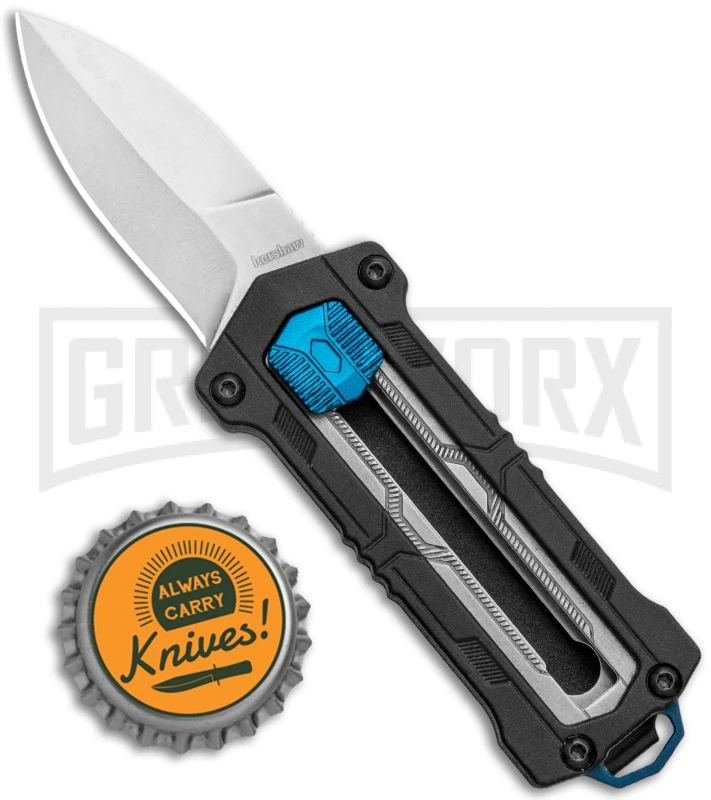 Kershaw Kapsule Manual Slide OTF Knife - Satin Plain 6 Kershaw Kapsule Manual Slide OTF Knife - Satin Plain - Image 4