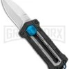 Kershaw Kapsule Manual Slide OTF Knife - Satin Plain -Best Knifes Shop Kershaw Jens Anso Kapsule Manual Sliding Button Lock OTF Knife SW 1190 BHQ 120521 jr large