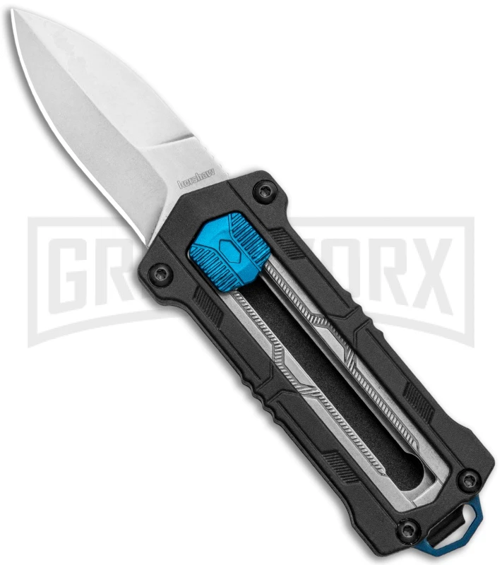 Kershaw Kapsule Manual Slide OTF Knife - Satin Plain 3 Kershaw Kapsule Manual Slide OTF Knife - Satin Plain