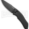 Kershaw Launch 1 Gray Automatic Knife - Blackwash Plain -Best Knifes Shop Kershaw Launch 1 Automatic Gray Aluminum BlackWash 7100GRYBW BHQ 91254 jr large