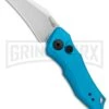 Kershaw Launch 10 Teal Automatic Knife CA Legal - Stonewash Plain -Best Knifes Shop Kershaw Launch 10 Auto Teal SW 7350 BHQ 105328 jr large