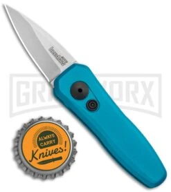 Kershaw Launch 4 Automatic Knife Teal CA Legal - Stonewash Plain 12 Kershaw Launch 4 Automatic Knife Teal CA Legal - Stonewash Plain -Best Knifes Shop Kershaw Launch 4 CA Legal Auto Teal SW KER7500TEALSW BHQ 92074 jr bottlecap large