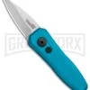 Kershaw Launch 4 Automatic Knife Teal CA Legal - Stonewash Plain -Best Knifes Shop Kershaw Launch 4 CA Legal Auto Teal SW KER7500TEALSW BHQ 92074 jr large