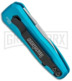 Kershaw Launch 4 Automatic Knife Teal CA Legal - Stonewash Plain 11 Kershaw Launch 4 Automatic Knife Teal CA Legal - Stonewash Plain -Best Knifes Shop Kershaw Launch 4 CA Legal Auto Teal SW KER7500TEALSW BHQ 92074 jr side large