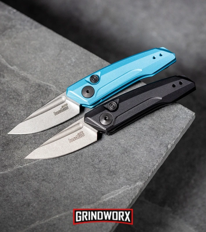 Kershaw Launch 9 Teal Automatic Knife CA Legal - Stonewash Plain 7 Kershaw Launch 9 Teal Automatic Knife CA Legal - Stonewash Plain - Image 5