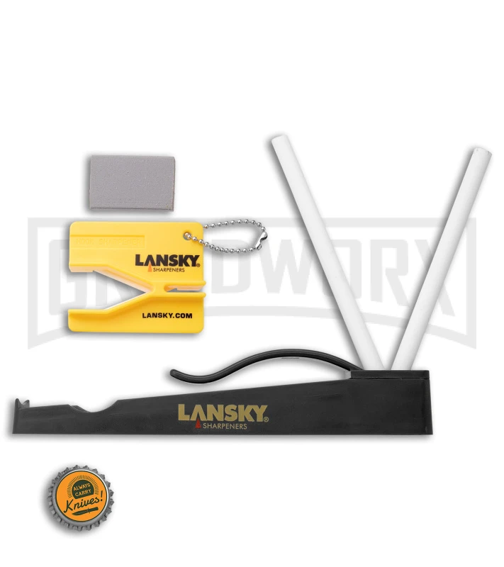 Lansky C-Clip Combo Yellow/Black/Gray Knife Sharpener 8 Lansky C-Clip Combo Yellow/Black/Gray Knife Sharpener - Image 6