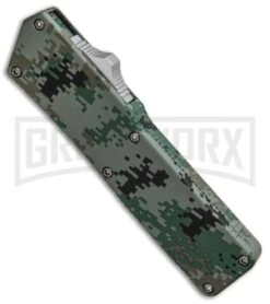 Lightning Digi Camo D/A OTF Automatic Knife - Satin Serr 7 Lightning Digi Camo D/A OTF Automatic Knife - Satin Serr -Best Knifes Shop Lightning Digi Camo DA OTF Auto Satin Serr GX 33332 jr spine large
