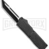Lightning Elite Black D/A OTF Automatic Knife - Tanto Black Plain 2 Lightning Elite Black D/A OTF Automatic Knife - Tanto Black Plain -Best Knifes Shop Lightning Elite Black DA OTF Auto Tanto Black GX 35945 jr large