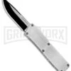 Lightning White D/A OTF Automatic Knife - Two-Tone Plain 1 Lightning White D/A OTF Automatic Knife - Two-Tone Plain -Best Knifes Shop Lightning White DA OTF Auto TT Plain GX 31872 jr large